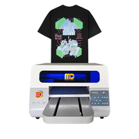 Imprimante DTG Fournisseur Quatre têtes d'impression i3200 Machines d'impression automatiques pour t-shirts pour vêtements sweats à capuche ou logos et dessins