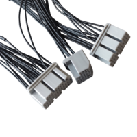 Gran oferta, arnés de cables de puente de motor para conector ECU automotriz 16P/31P/32P, Material de aislamiento de nailon duradero