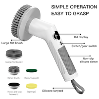 Nettoyeur électrique multifonction de haute qualité, accessoires de cuisine, outil de nettoyage, brosse de nettoyage pour salle de bain, baignoire, carrelage