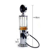 Pompe de pistolet à liqueur, bière, alcool, Station-service, Bar, famille, bière, boisson, eau, jus, double têtes de pistolet, Design, distributeur de bière