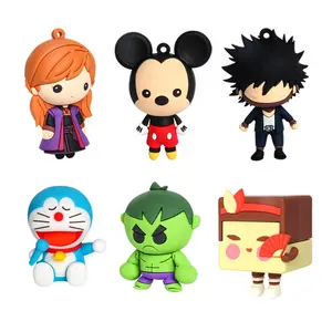 DisneyFAMA Certified OEM/ODM PVC Toy Cartoon Kids Silicone Action Figures Children Kids Toys 3D Soft Touch PVC Anime Figure