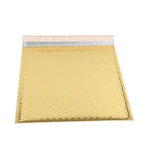골드 알루미늄 버블 패딩 봉투 금속 호일 메일 링 가방 폴리 버블 메일러 배송 가방