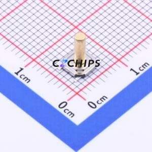 GT-TC084A-H075-L5 Tactile Switch SMD-4P,5.2x5.2mm Switch Single Pole Single Throw Round Button 1.6N Vertical Mount - Product Image 1