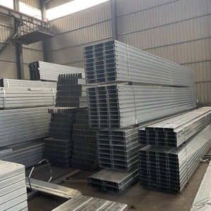 Acero Galvanizado en Forma de C ASTM A36 5 # -40 #   Acero Grado Q235 para Correas de Techo y Estructuras de Construcción - Product Image 1