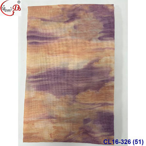 Tissu Voile Imprimé Numérique Personnalisé 50% Rayonne 50% Viscose 100% Rayonne pour Robes Jupes Style Uni pour Filles - Product Image 5