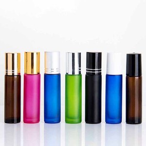 Dày Dưới Con Lăn Chai 10Ml Rõ Ràng Rỗng Cao Cuộn Trên Chai Thủy Tinh Cho Bao Bì Dầu Nước Hoa - Product Image 6