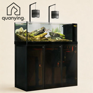 <span class=keywords><strong>Acuario</strong></span> Industrial Modular Apilable con Marco de Acero Resistente y Vidrio sin Borde para Exhibición Comercial de Agua Dulce y Marina - Product Image 1
