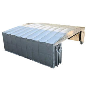 Tente de stockage mobile à structure en acier pour salons professionnels et événements, type entrepôt, avec système push-pull - Product Image 3