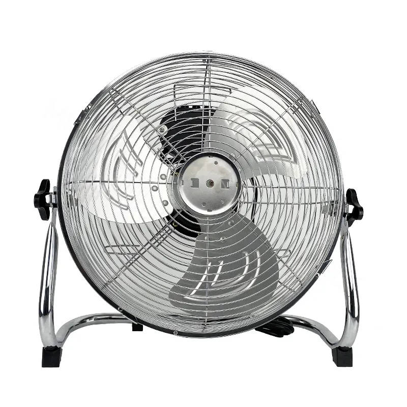 14 inch High Power 130-Degree Tilt Commercial Residential Greenhouse Use Heavy Duty Metal Industrial Floor Fans