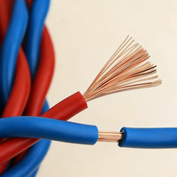 Cable Flexible de Cobre RVS de Par Trenzado 300/500V para Sistema de Alarma contra Incendios, Intercomunicador de Audio y Hogar Inteligente, Cable Eléctrico de Bajo Voltaje