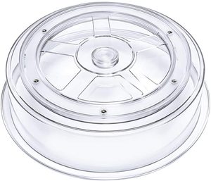 Tourne-disque en plastique transparent pour réfrigérateur de <span class=keywords><strong>cuisine</strong></span> et armoire de salle de bain organisateur conteneur de stockage des aliments pour l'utilisation de boissons - Product Image 2