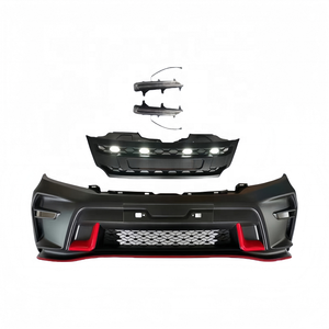 NP300 actualización a Nismo Body Kits rejilla de parachoques delantero con lámpara Led <span class=keywords><strong>Navara</strong></span> Kit de parachoques delantero para <span class=keywords><strong>Nissan</strong></span> NP300 <span class=keywords><strong>Navara</strong></span> 2016 - Product Image 1