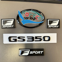 Authentique F-Sport Fender Emblème arrière voiture côté autocollant coffre logo badge pour RC GS350 GS450 IS250 IS350 ES RX