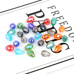 5x7mm Teardrop Drop Shape <strong>Crystal</strong> Beads Spacer Beads <strong>for</strong> DIY Jewelry <strong>Crafts</strong> Sewing Clothing Accessories - Product Image 4