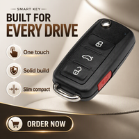 Clé de voiture intelligente SZMAISHI pour V-W 2011-2016, 4 boutons, 315 MHz, puce ID48, FCC ID NBG010180T, PN 5K0837202AE/202S, télécommande vierge