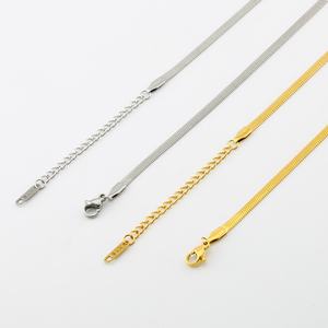 Collares ajustables de cadena de serpiente y collar de espiga para mujer, de acero inoxidable, joyería corporal que se puede usar como cadena de cintura, pulsera o tobillera - Product Image 1