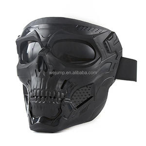 Masque de protection facial complet Wejump Factory, réglable, coupe-vent, anti-poussière, protection UV, pour la course à pied, le messagerie, les activités de plein air - Product Image 1