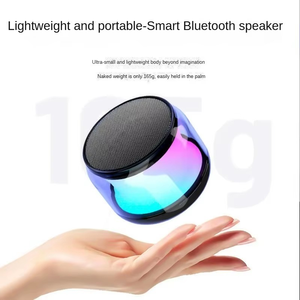Mini altavoces estéreo inalámbricos RGB para exteriores con <span class=keywords><strong>Subwoofer</strong></span> TF y columnas de música MP3 compatibles con Airplay para ordenadores y teléfonos inteligentes - Product Image 3