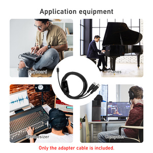<span class=keywords><strong>Ivu</strong></span> ผู้สร้างสายเคเบิล MIDI สากล5 PIN MIDI ไปยัง Type C สายแปลงอะแดปเตอร์เข้ากันได้กับ OS ต่างๆ - Product Image 6