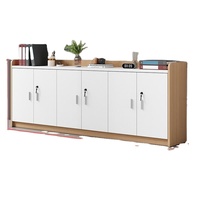 Meuble de rangement TV pliable Shinestone, gain de place, finition mélamine, buffet de cuisine avec portes en verre