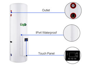 <span class=keywords><strong>Chauffe</strong></span>-<span class=keywords><strong>eau</strong></span> électrique en acier inoxydable, réservoir de <span class=keywords><strong>chauffe</strong></span>-<span class=keywords><strong>eau</strong></span> de 100 à 500 litres, <span class=keywords><strong>vertical</strong></span>, stockage domestique, efficacité énergétique, vente d'usine - Product Image 4