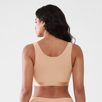 Soutien-gorge gainant post-chirurgical à maintien ferme pour femmes grandes tailles, correcteur de posture, écoresponsable, primé par MUSE & Good Design