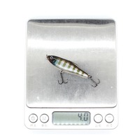 AOCLU Appât Dur 48mm 4.3g Minnow Wobbler Leurre De Pêche Basse Eau Salée Fraîche VMC Crochets Mini Naufrage Crayon Leurre Bâton