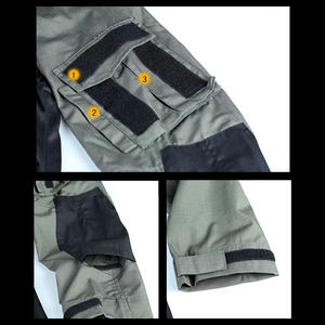 Giacca invernale all'ingrosso da uomo abbigliamento tattico protettivo traspirante da esterno tuta mimetica rana uniforme Set giacca tattica - Product Image 4