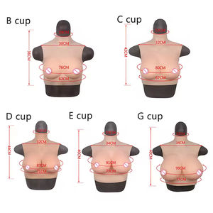 Реалистичные улучшенные силиконовые сиськи огромные поддельные формы груди мужской и женский кроссдрессер костюм - Product Image 4