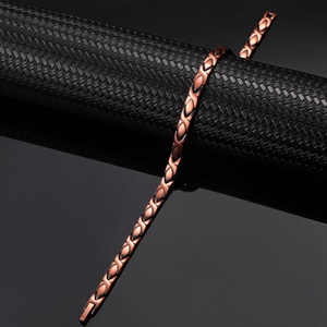 Tobillera Ajustable de Cobre Magnética para Mujer al por Mayor, Joyería Geométrica para Uso Diario, Cuidado de la Salud, Regalo de Moda para Ella - Product Image 2