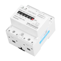 SINOTIMER, nuevo contador 4P, medidor de kWh, medidor de energía monofásico 230VAC 5(100)A 50Hz 800imp/kWh y pantalla de registro