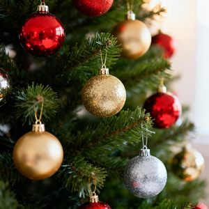 24 pièces de fournitures de Noël en gros, décorations pour arbre de Noël, boules décoratives, pendentifs, 4/6/8 cm, ensemble de boules de Noël colorées - Product Image 5