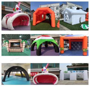 Bong bóng cắm trại hình bán nguyệt dù để che nắng <span class=keywords><strong>Inflatable</strong></span> vỏ LỀU 5M Dia Trắng <span class=keywords><strong>Dome</strong></span> <span class=keywords><strong>Inflatable</strong></span> Lều <span class=keywords><strong>marquee</strong></span> - Product Image 4