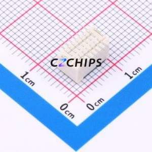 HC-SHD1.0-2x7PLT Wire-to-Board Pin Header SMD,P=1mm Connector 2x7P 1mm Vertical Mount SHD - Product Image 2