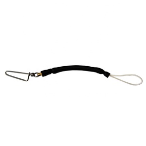 Cordon de choc court avec mousqueton pivotant avec queue de cochon - Product Image 1