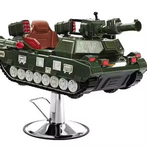 हेयरकट सैलून रोल प्ले करने के लिए समायोज्य बच्चों की हाइड्रोलिक नाई कुर्सी स्टाइलिस्ट सैलून फर्नीचर के लिए धातु निर्माण - Product Image 6