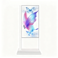 Pantalla OLED Transparente Inteligente de 55 Pulgadas, 1920x1080, con Animación para Señalización Digital en Centros Comerciales