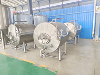 Réservoir à bière horizontal BBT de 1000L 2000L pour le stockage de la bière