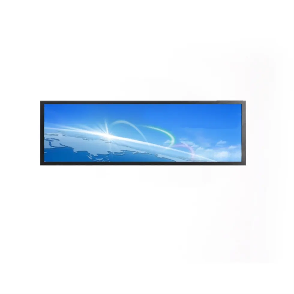 23,1 46,6 Zoll Ultra Wide Stretched Bar LCD Digital Signage Android Network Advertising Player