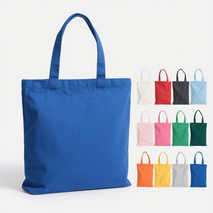Wholesale Custom Your Shopping Bags Canvas Cotton Tote Bag Blank Promotion Reusable Customizable Shopper Bags With Logo Printed