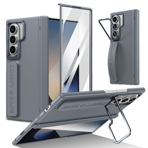 Funda Protectora para Teléfono PC con Protección Anti-Huellas, Soporte y Correa para la Muñeca, Compatible con <span class=keywords><strong>Samsung</strong></span> <span class=keywords><strong>Z</strong></span> <span class=keywords><strong>Fold</strong></span> 8 Ultra 7 6 5 <span class=keywords><strong>4</strong></span> - Product Image 1