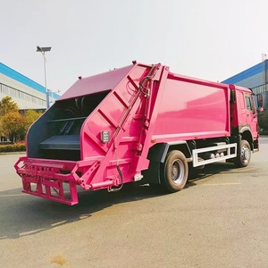 Camion de transport de déchets compacteur diesel manuel Howo 4x2 15m³ à prix d'usine à vendre - Product Image 5