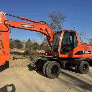 Popular Venta de excavadora Doosan de segunda mano Doosan Excavadora hidráulica de rueda de DH150W-7 a la venta - Product Image 2