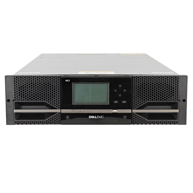 Dell PowerVault ML3 Tape Library 3U Scalable Modular Automation Library LTO-7 LTO-8 LTO-9 Support Enterprise Data Backup Storage