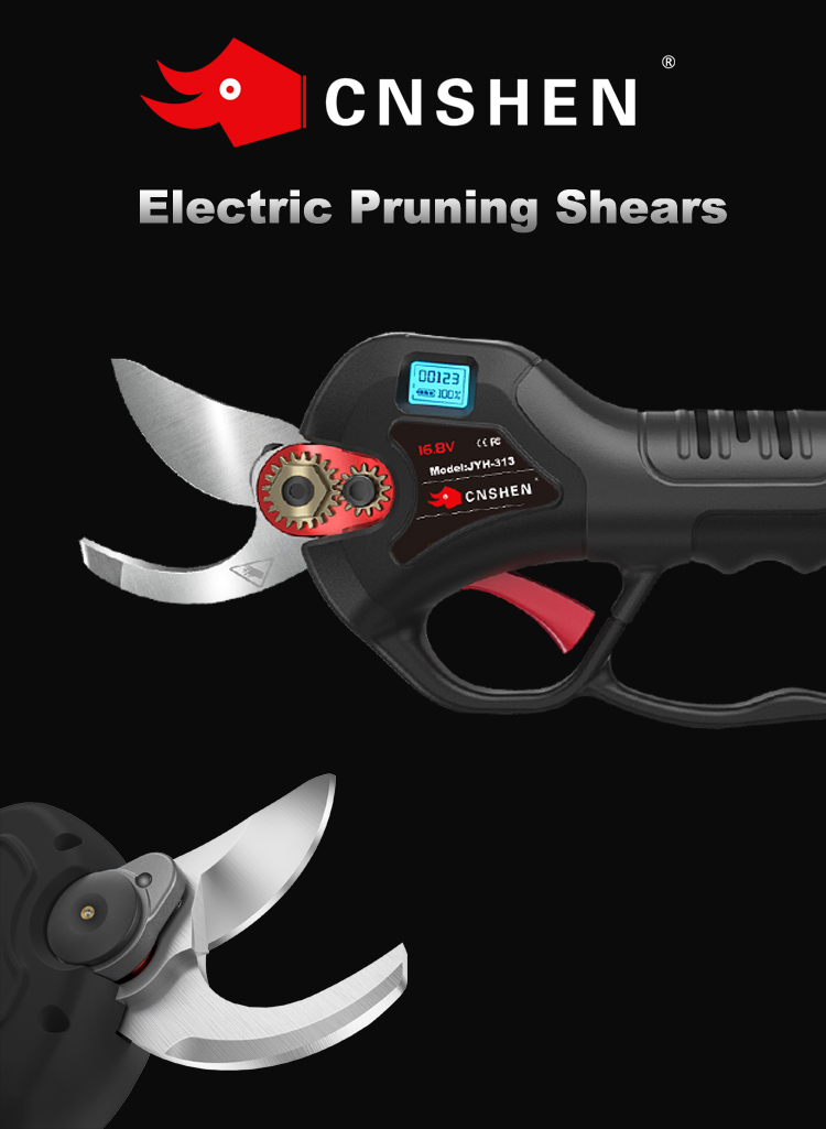 Electric Pruners Rechargeable Cordless Branch Battery Bypass Hand