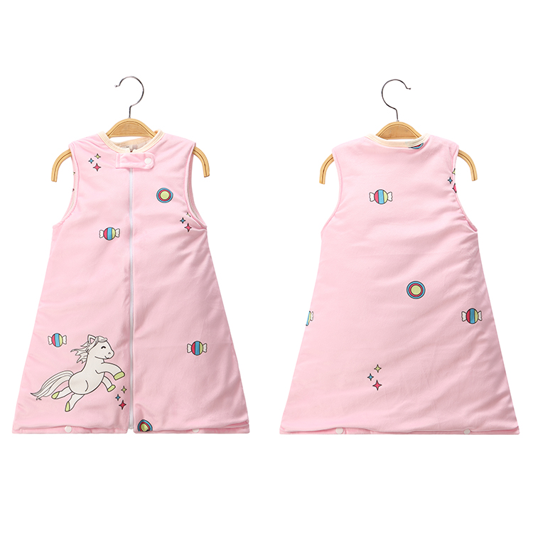 MICHLEY/осенний спальный мешок для новорожденных без рукавов с рисунком лошади