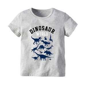 T-shirt en coton 100% pour bébé garçon coréen, sweat-shirt à manches courtes, vêtements pour enfants en gros - Product Image 1