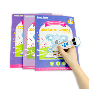 Aprendizaje educativo temprano para niños 200 <span class=keywords><strong>palabras</strong></span> básicas <span class=keywords><strong>de</strong></span> audiolibros <span class=keywords><strong>en</strong></span> <span class=keywords><strong>inglés</strong></span> con bolígrafo <span class=keywords><strong>de</strong></span> lectura <span class=keywords><strong>de</strong></span> aprendizaje inteligente - Product Image 4