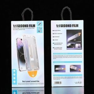 Película de Vidrio Templado Antipolvo para Samsung S26 S26 S25 S24 Ultra, Aplicación Instantánea, Compatible con Película HD - Product Image 6