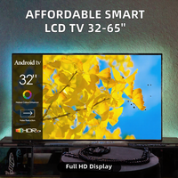 Téléviseur LED intelligent HD 32 pouces Android WiFi pour la maison, l'hôtel, OEM ODM
